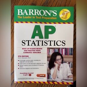 Barron's AP Statistics Review Book